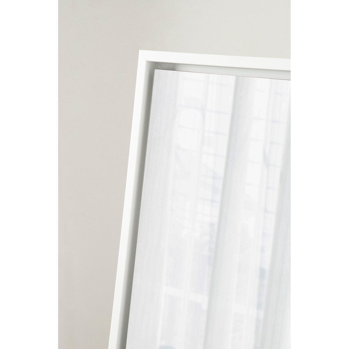 Carbon Loft Beckman Wood Framed Free-standing Mirror - 18x58