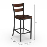 Carbon Loft Evans Bistro Stool