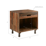 INK+IVY Renu Solid Wood Nightstand