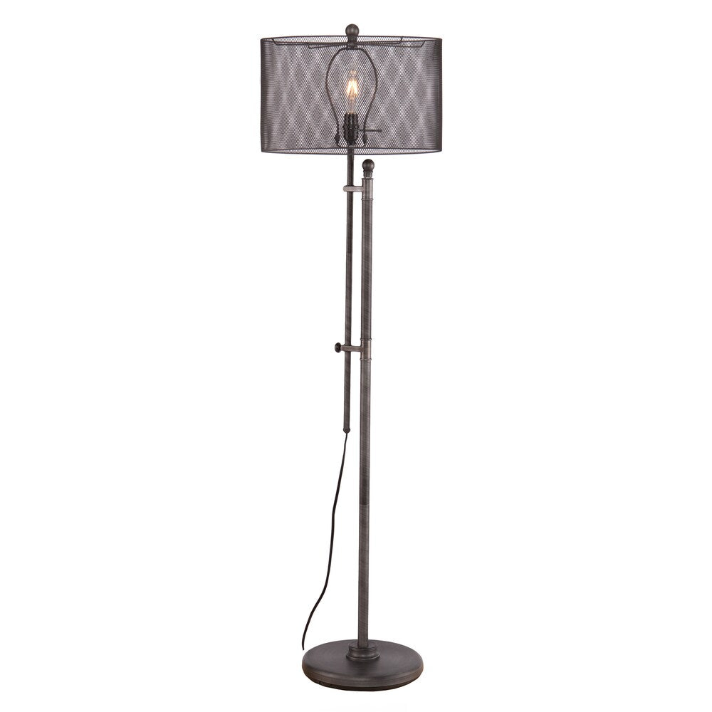Carbon Loft Modern Industrial Floor Lamp