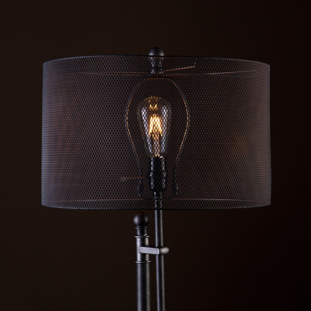 Carbon Loft Modern Industrial Floor Lamp