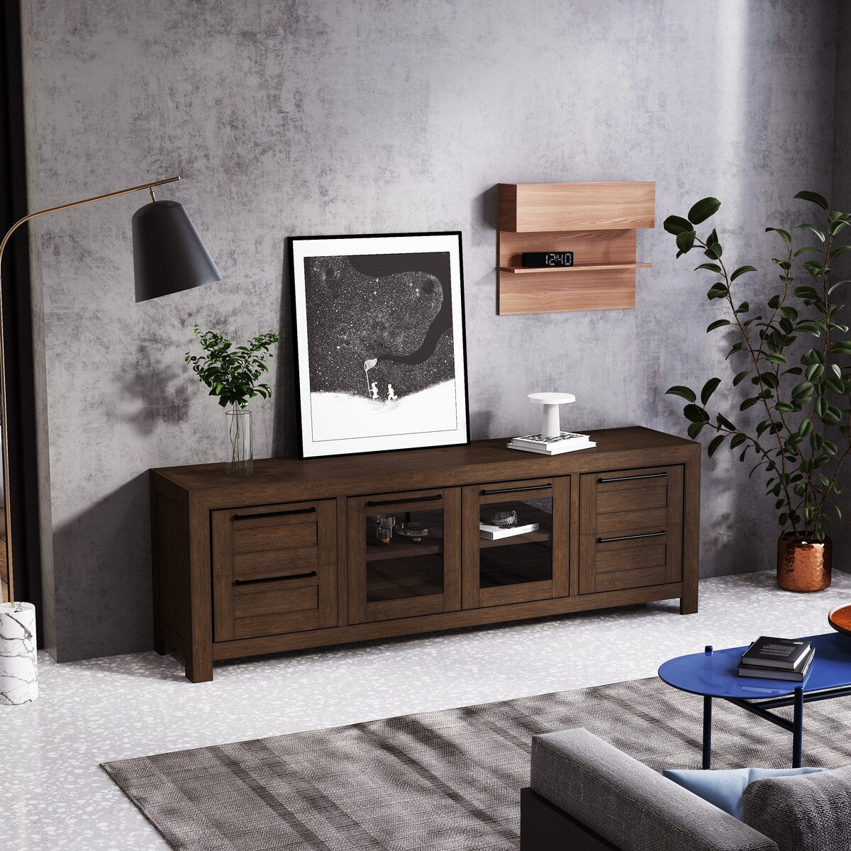Carbon Loft Mackinnon 84-inch TV Console