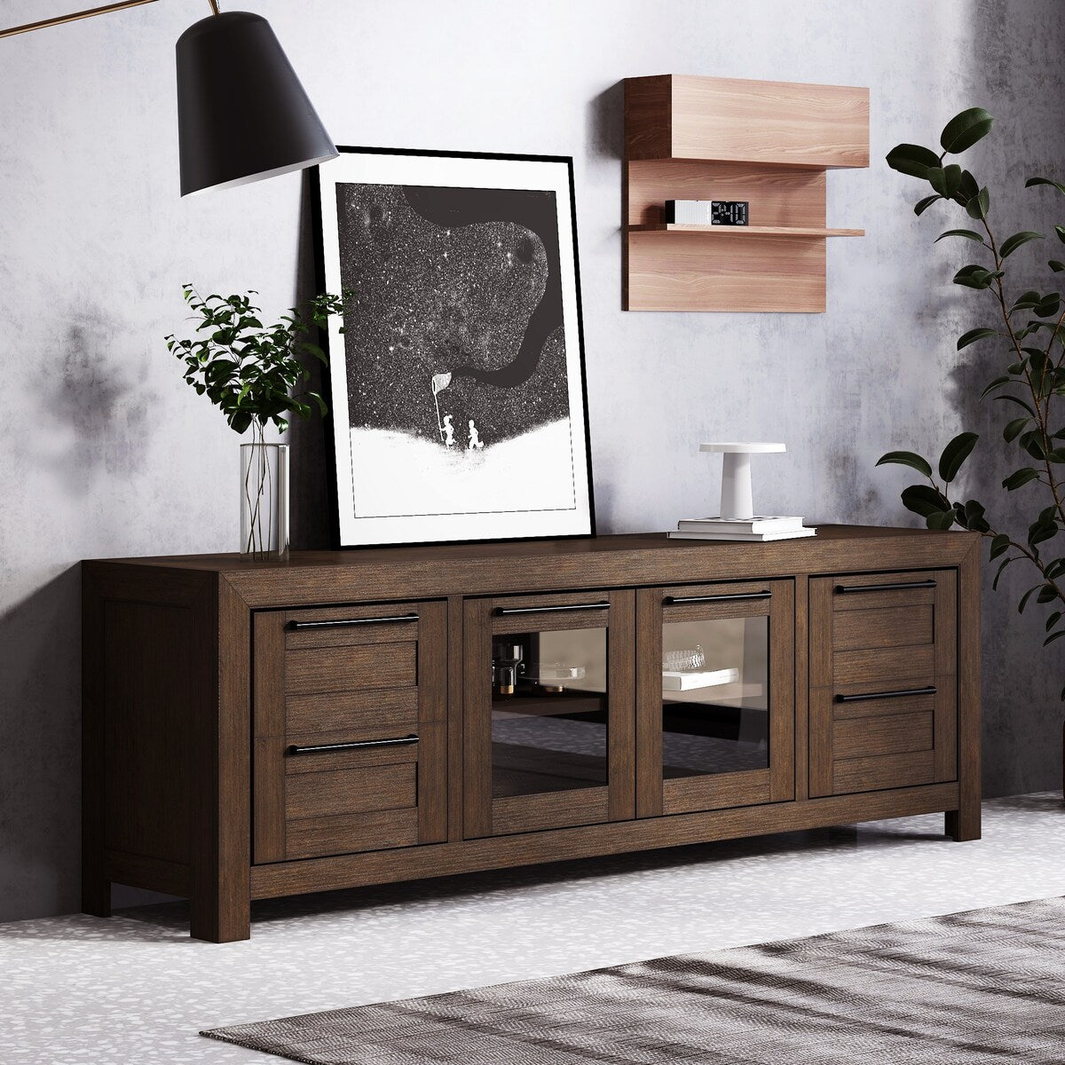 Carbon Loft Mackinnon 84-inch TV Console