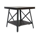 Carbon Loft Oliver Modern Rustic Wood End Table