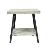Carbon Loft Oliver Modern Rustic Wood End Table