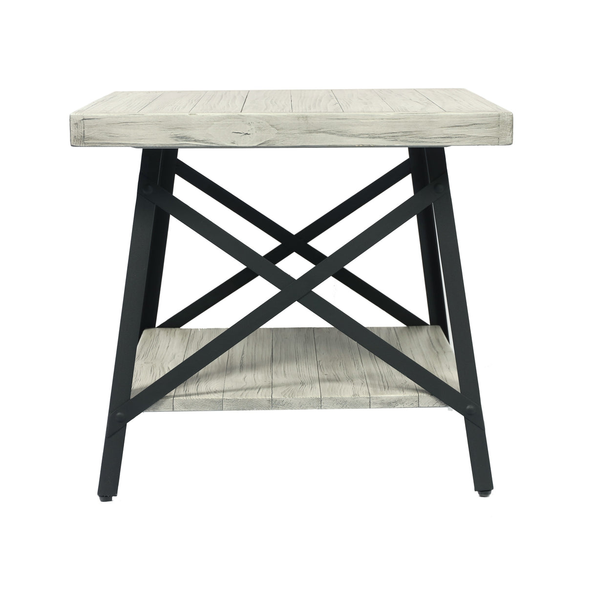 Carbon Loft Oliver Modern Rustic Wood End Table