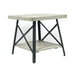 Carbon Loft Oliver Modern Rustic Wood End Table