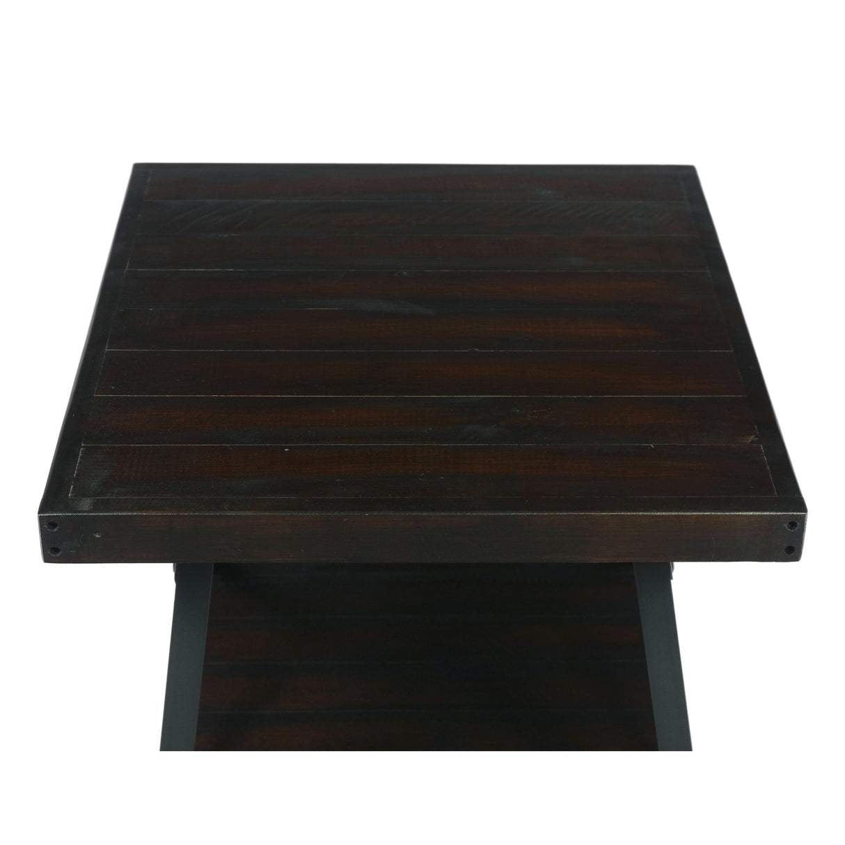 Carbon Loft Oliver Modern Rustic Wood End Table