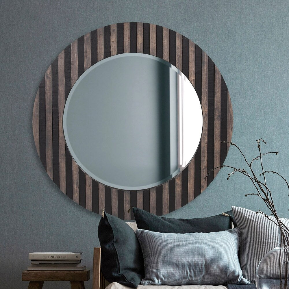 Carbon Loft Rombolt Round Mirror