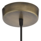 Carbon Loft Valemon 6.5-inch Hammered Metal 1-light Pendant
