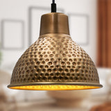 Carbon Loft Valemon 6.5-inch Hammered Metal 1-light Pendant