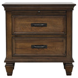 Carbon Loft Ventimiglia 2-drawer Nightstand with Pull Out Tray
