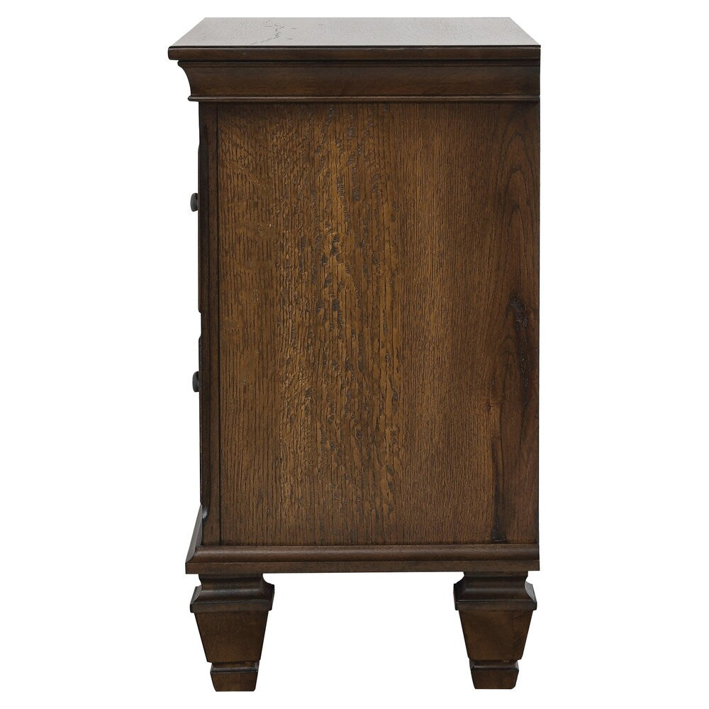 Carbon Loft Ventimiglia 2-drawer Nightstand with Pull Out Tray