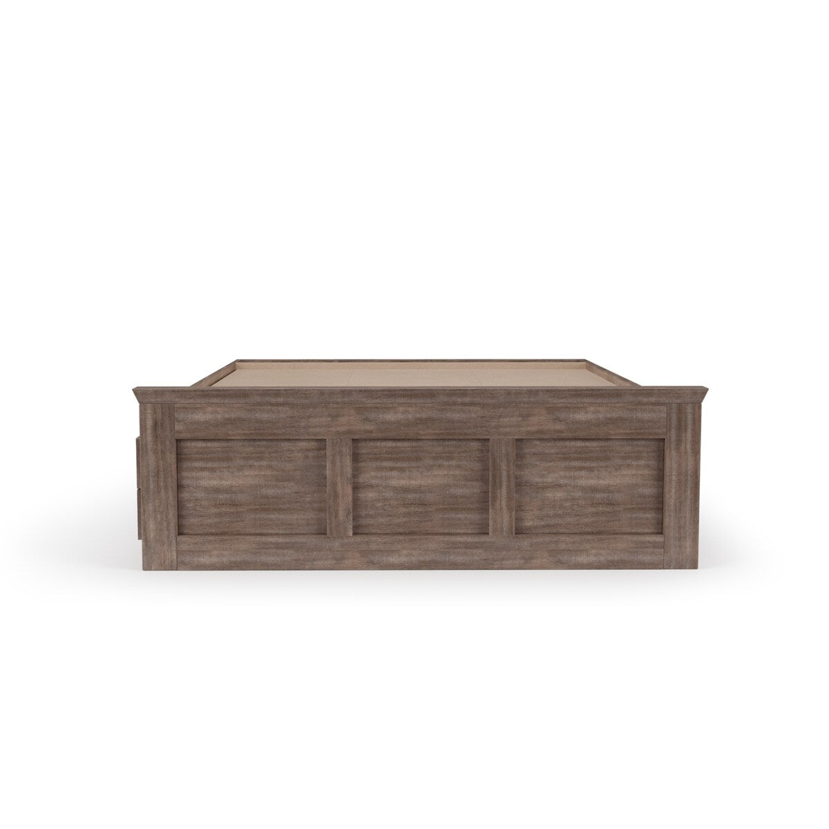 Carbon Modern Farmhouse Loft Multi-storage Platform Bed Set