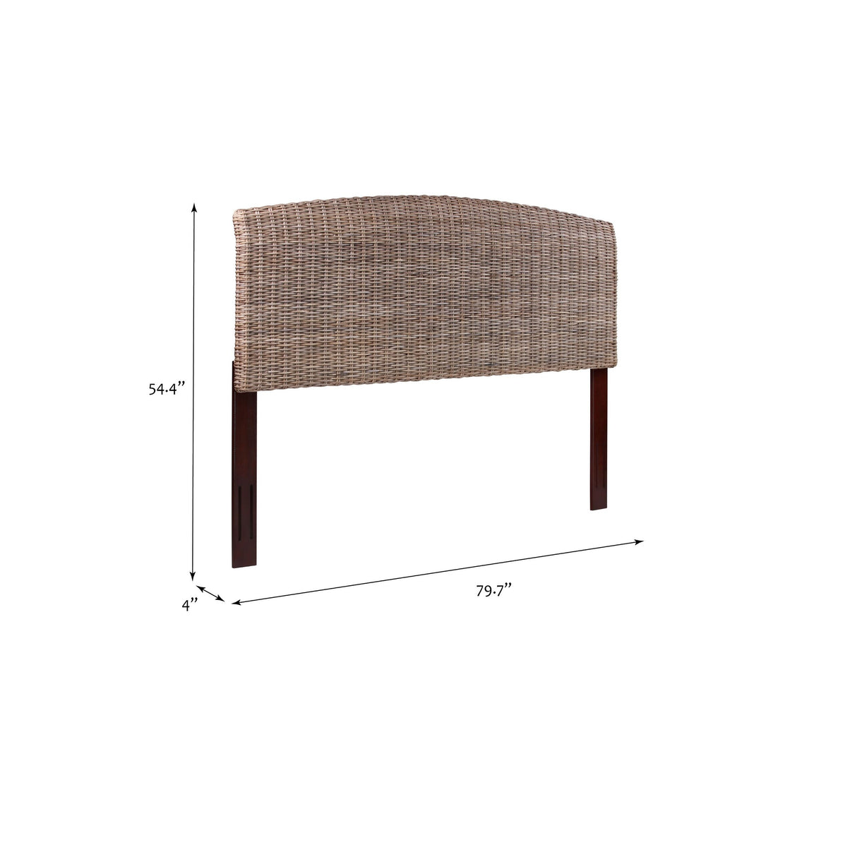 Cardiff Rattan Adjustable Headboard
