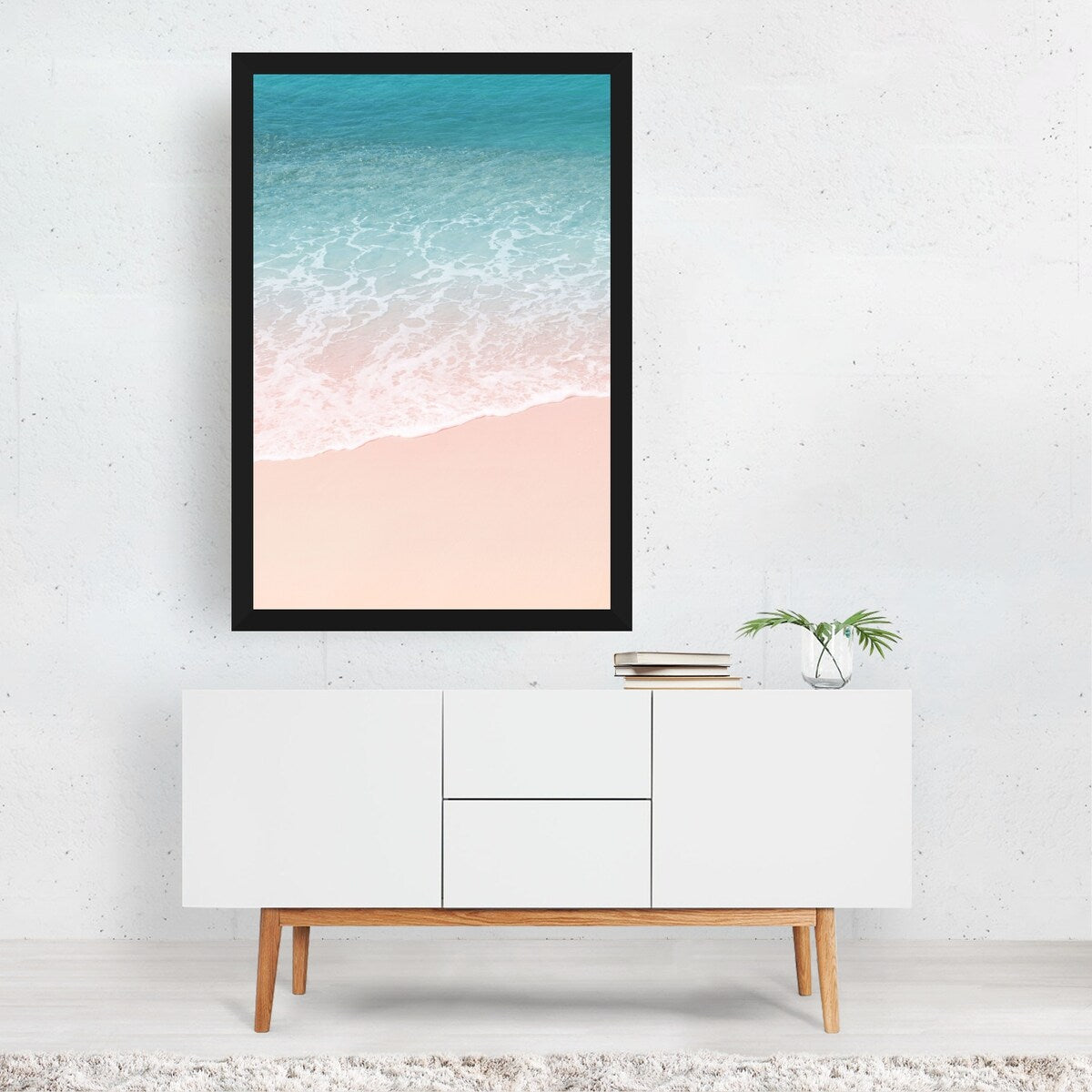 Caribbean Ocean Bliss 1 tropical wall art Art Print/Poster