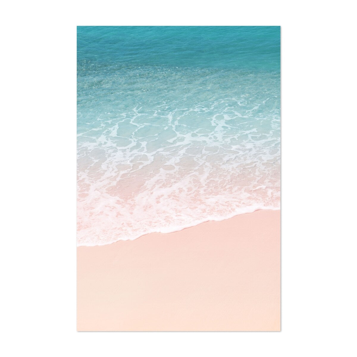 Caribbean Ocean Bliss 1 tropical wall art Art Print/Poster