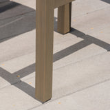 Caribbean Acacia Wood Outdoor Bar Stool (Set of 4) by Christopher Knight Home