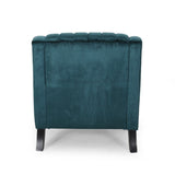 Carleson Velvet Glam Club Chair by Christopher Knight Home