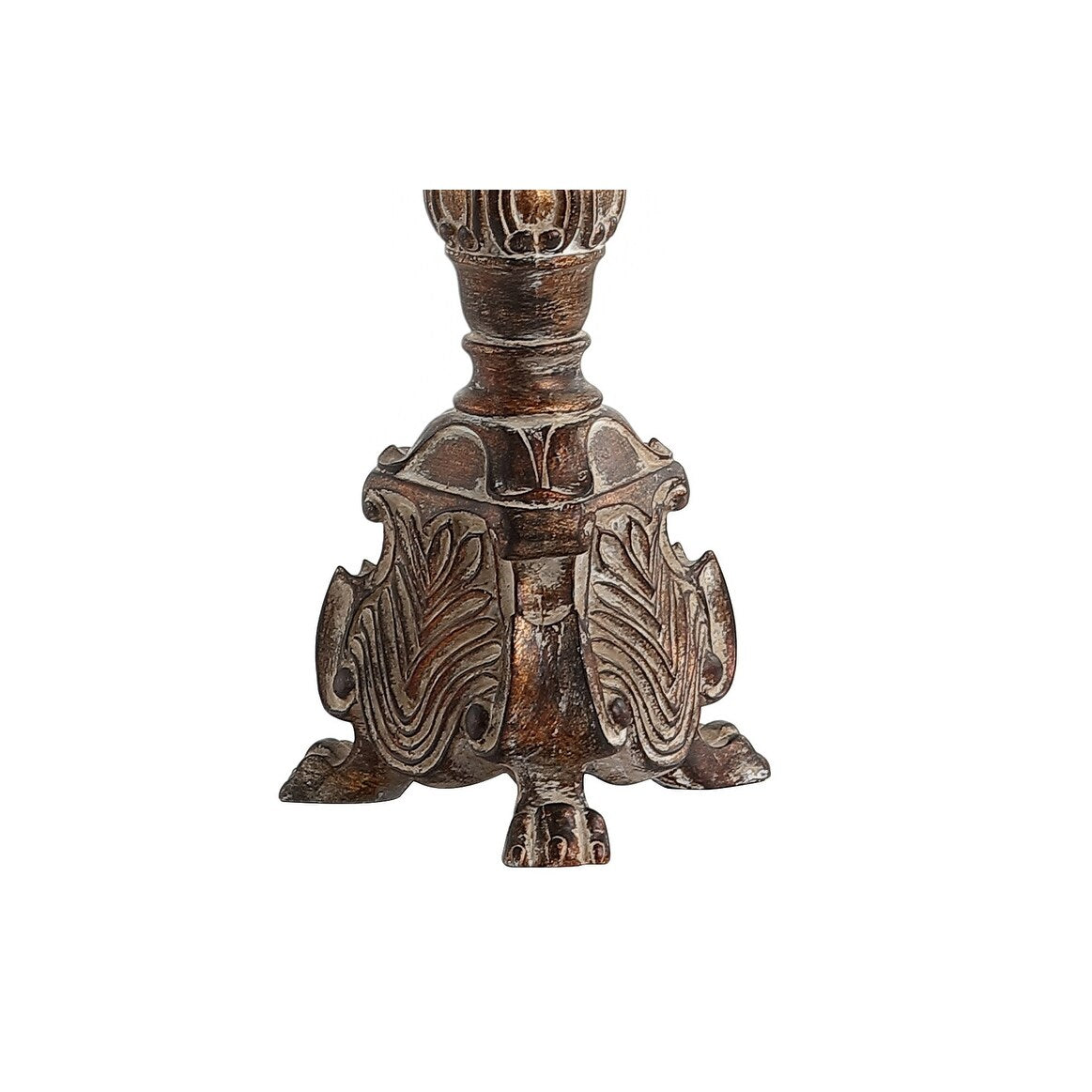 Carlisle 33.5" Resin/Acrylic LED Table Lamp, Antique Brown by JONATHAN Y