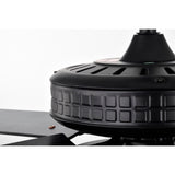 Carmella 25 Inch Industrial Style Lighted Ceiling Fan Cage with Remote