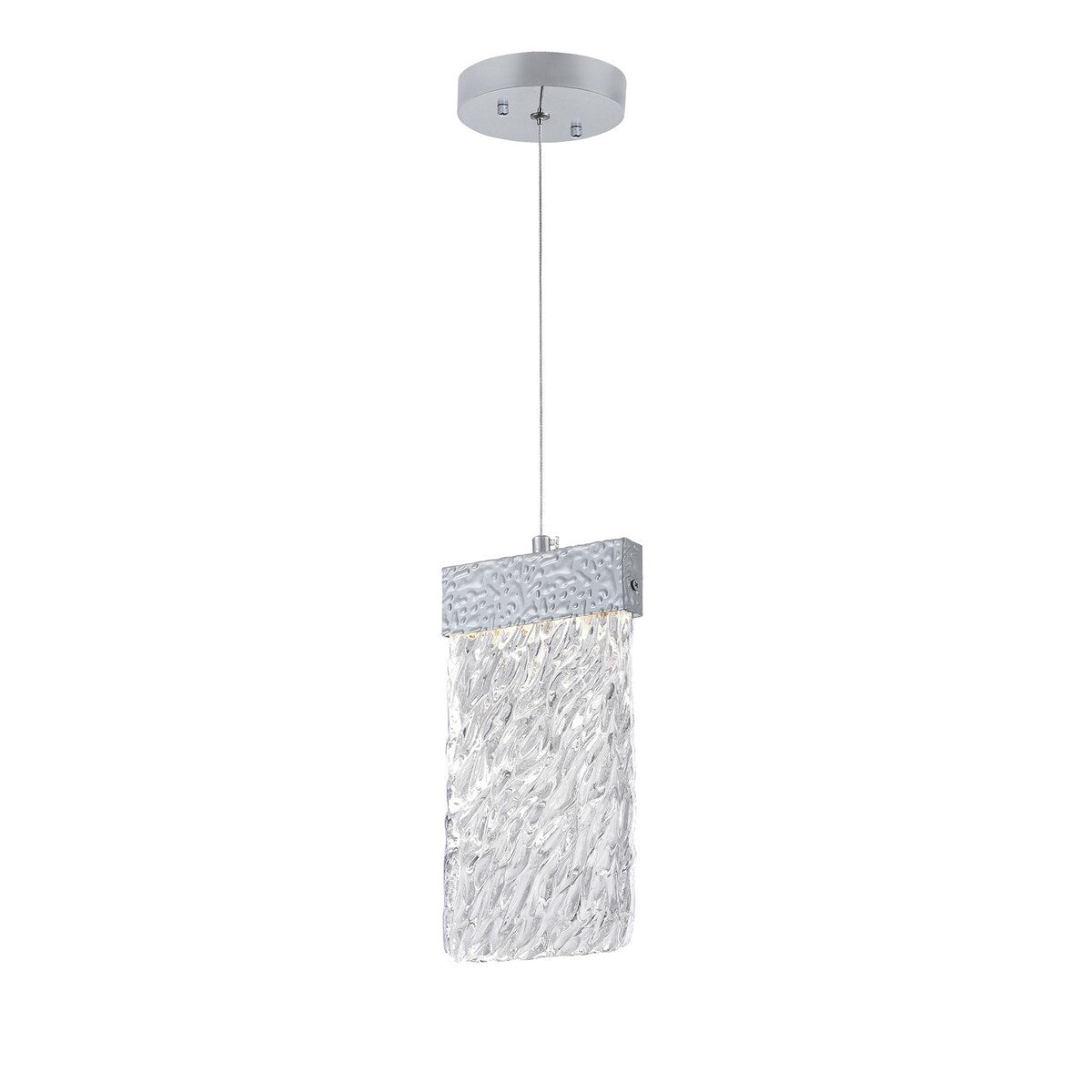 Carolina LED Pendant With Pewter Finish