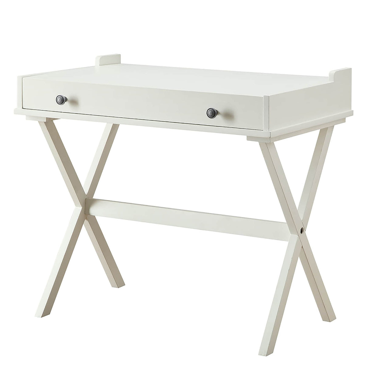 Carolina Living Elise Flip Top Cork Board Desk - Antique White