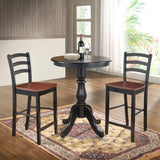 Carolina Living Fairview Round Pedestal Bar Table