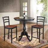Carolina Living Fairview Round Pedestal Bar Table