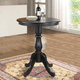Carolina Living Fairview Round Pedestal Bar Table