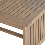 Carolina Outdoor 5-pc. Acacia Conversational Set by Christopher Knight Home