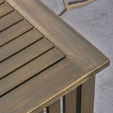 Carolina Outdoor Acacia Sofa and Coffee Table Set by Christopher Knight Home