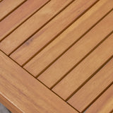 Carolina Outdoor Acacia Sofa and Coffee Table Set by Christopher Knight Home