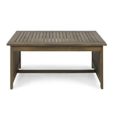 Carolina Outdoor Acacia Sofa and Coffee Table Set by Christopher Knight Home