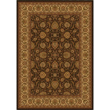 Carolina Weavers American Heirloom Collection Farran Chocolate Area Rug