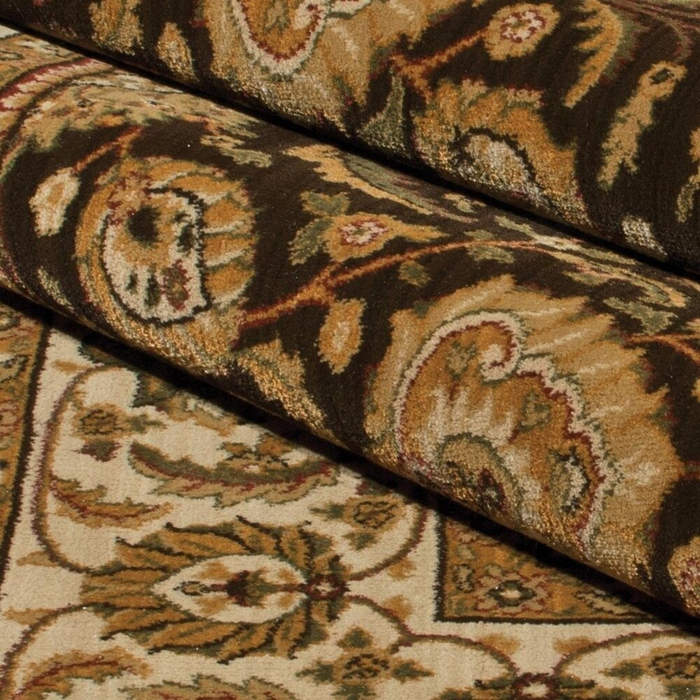 Carolina Weavers American Heirloom Collection Farran Chocolate Area Rug