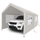 Carport, 10×20 Heavy Duty Portable Carport Garage Tent for Outdoor Storage Shelter