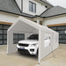 Carport, 10×20 Heavy Duty Portable Carport Garage Tent for Outdoor Storage Shelter