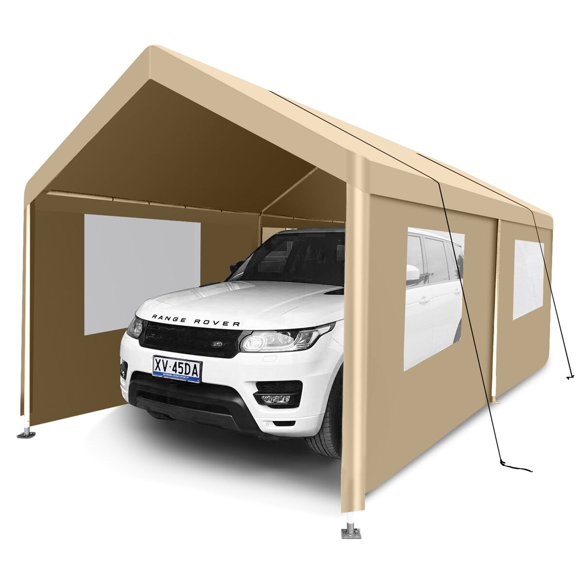 Carport, 10×20 Heavy Duty Portable Carport Garage Tent for Outdoor Storage Shelter