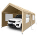 Carport, 10×20 Heavy Duty Portable Carport Garage Tent for Outdoor Storage Shelter