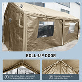 Carport, 10×20 Heavy Duty Portable Carport Garage Tent for Outdoor Storage Shelter