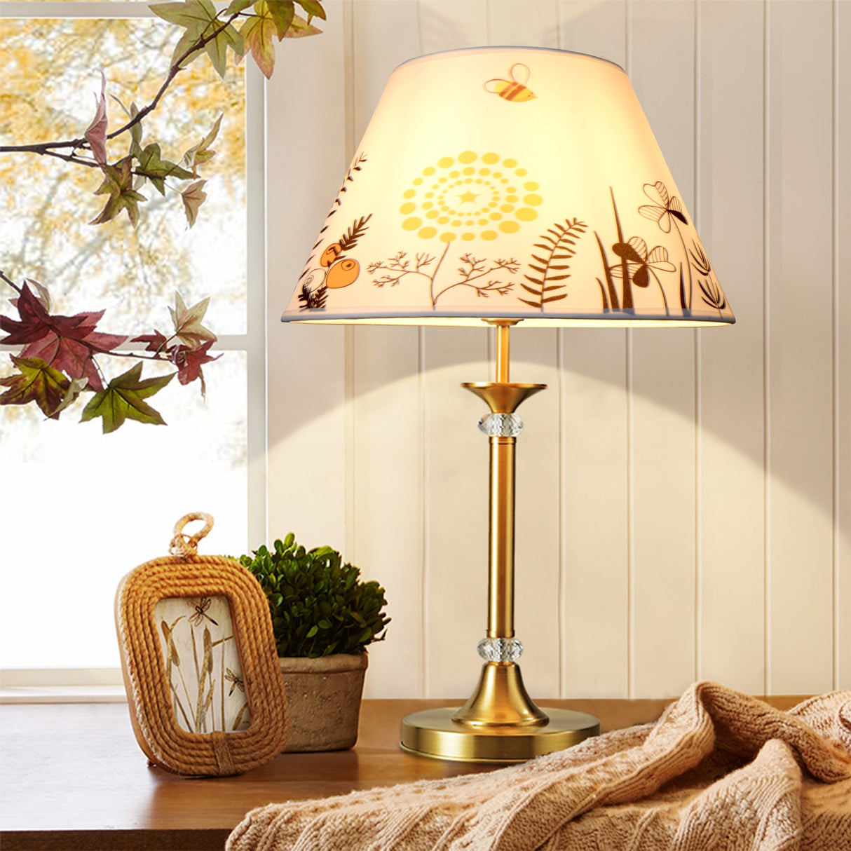Nature Collection Limited Edition Empire Shape Lampshade - Bumble Bee (Set of 2)