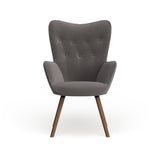 Carson Carrington Arvika Button-tufted High-back Velvet Accent Chair