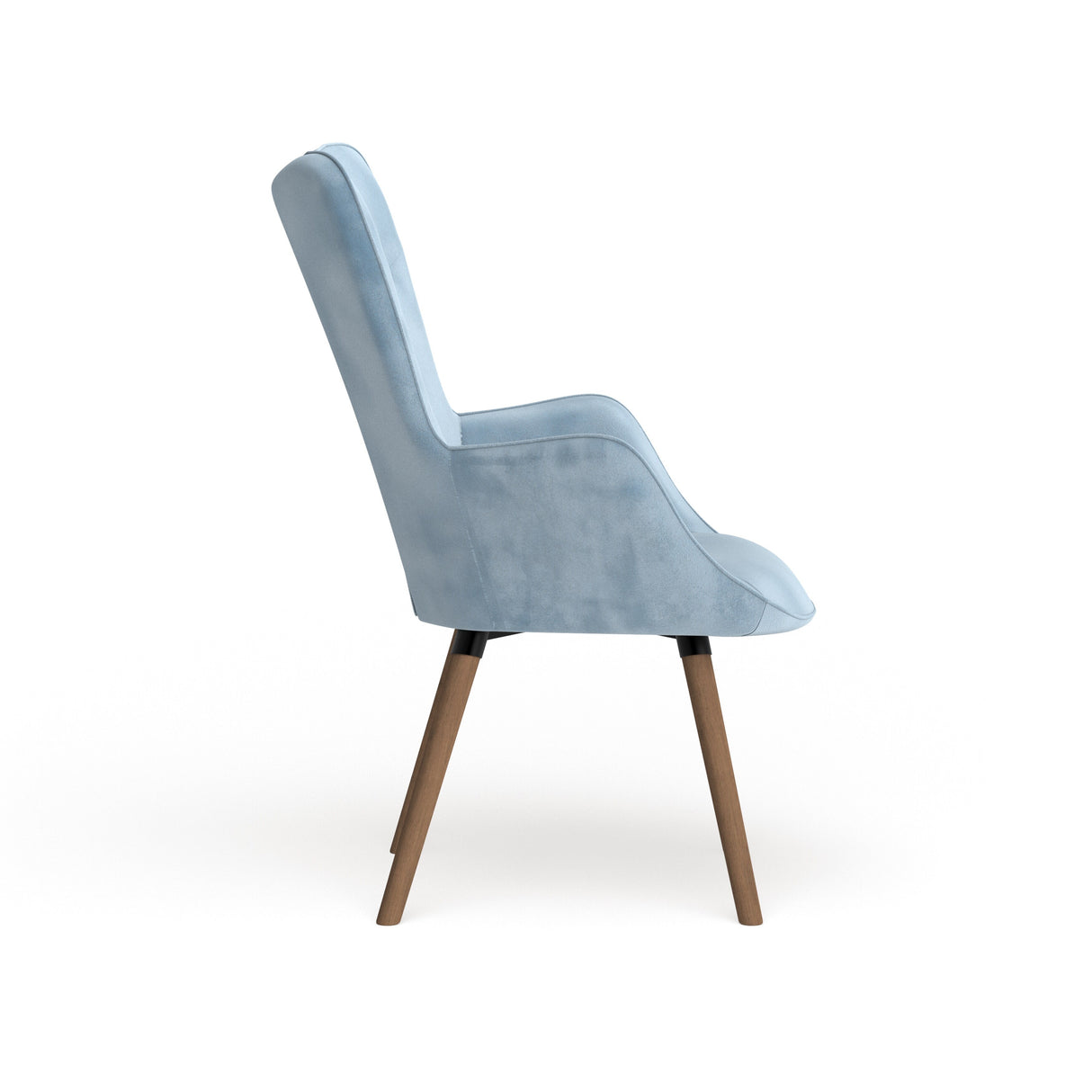 Carson Carrington Arvika Button-tufted High-back Velvet Accent Chair