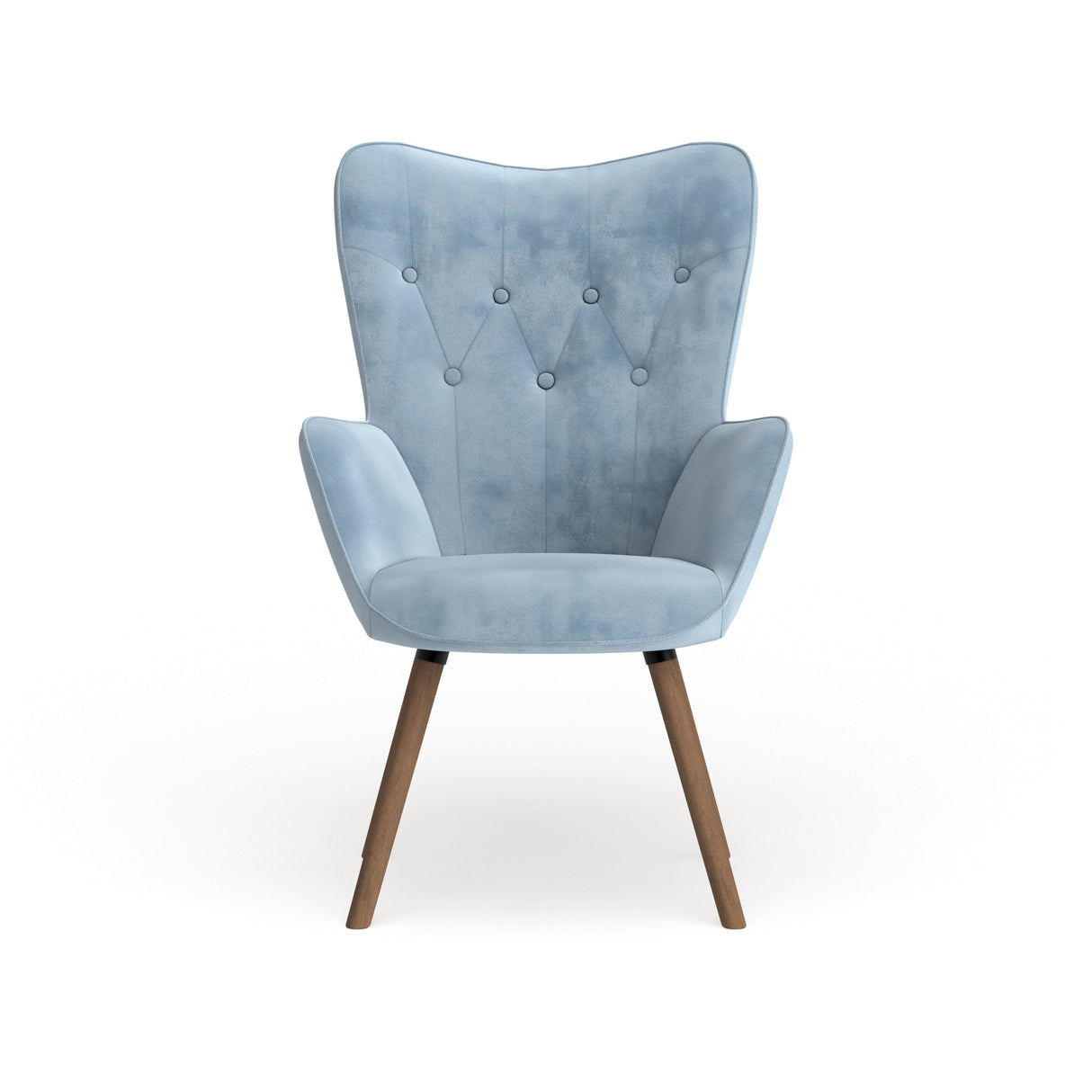 Carson Carrington Arvika Button-tufted High-back Velvet Accent Chair