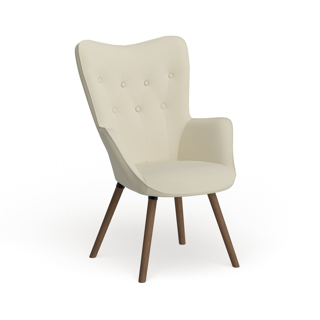Carson Carrington Arvika Button-tufted High-back Velvet Accent Chair
