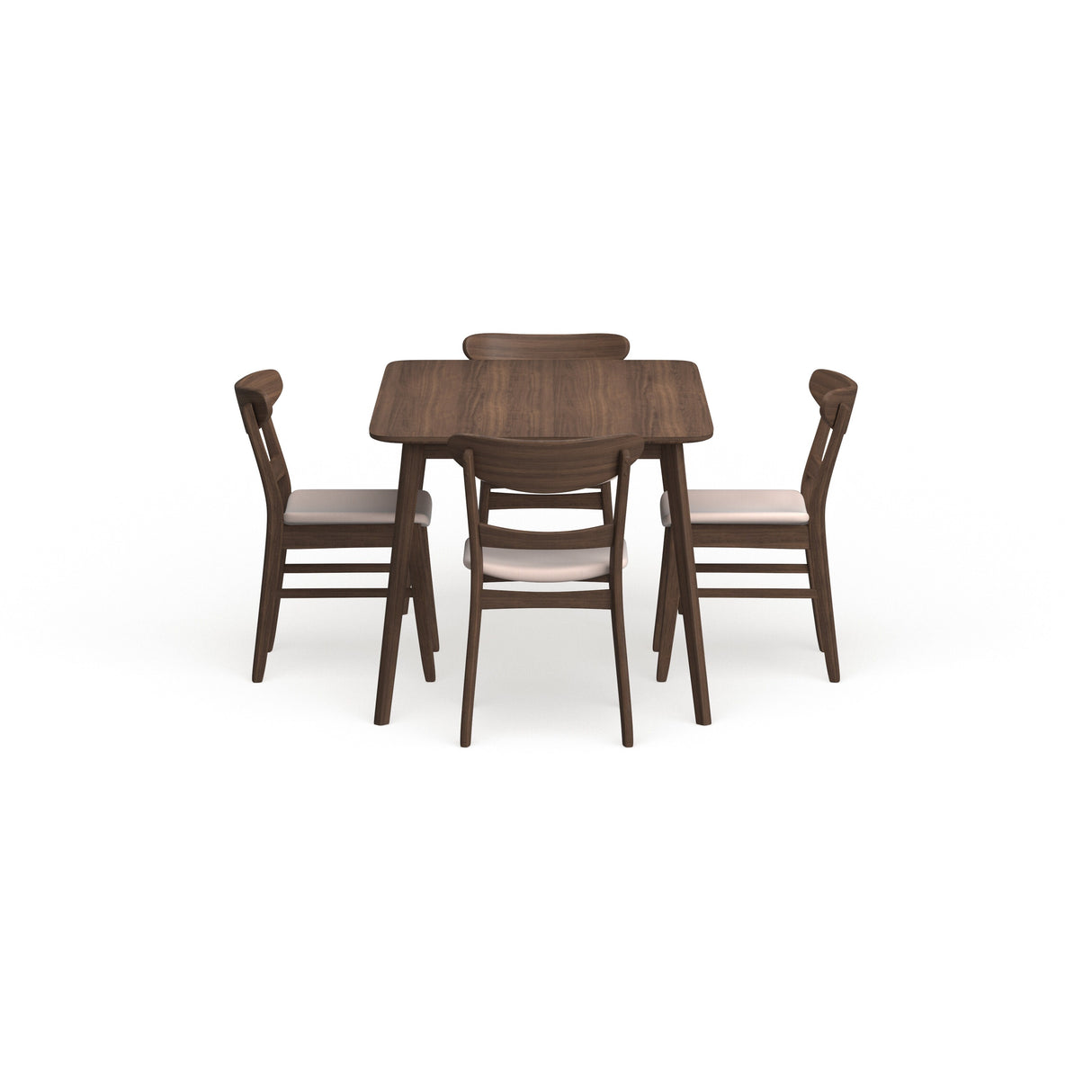 Bryner Mid-Century Modern 5 Piece Dining Set by Christopher Knight Home