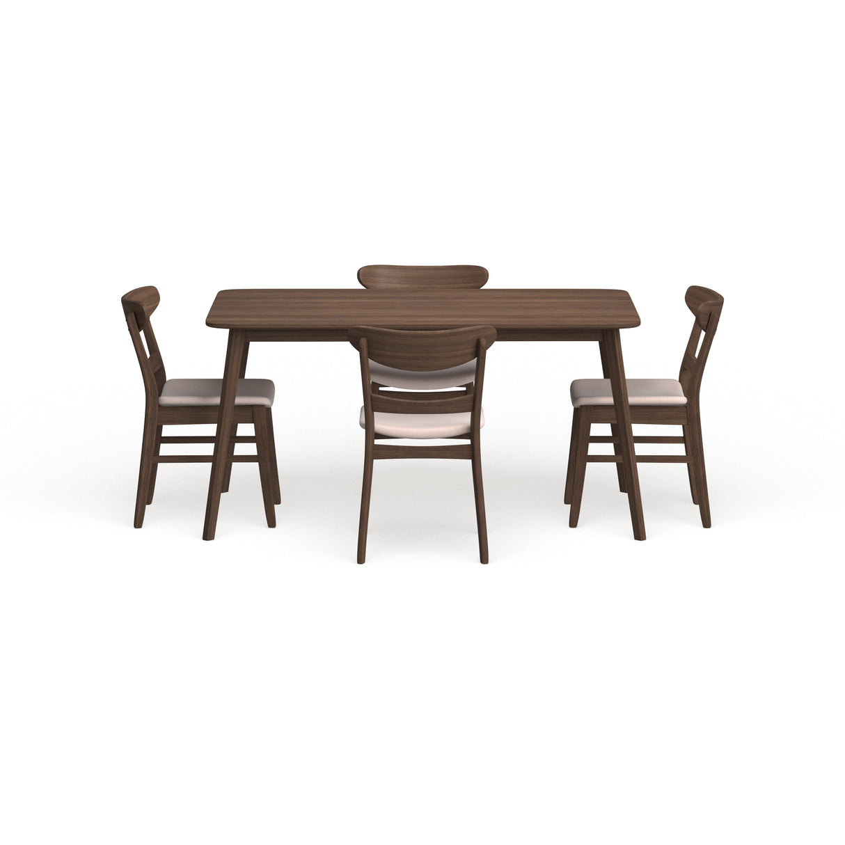 Bryner Mid-Century Modern 5 Piece Dining Set by Christopher Knight Home