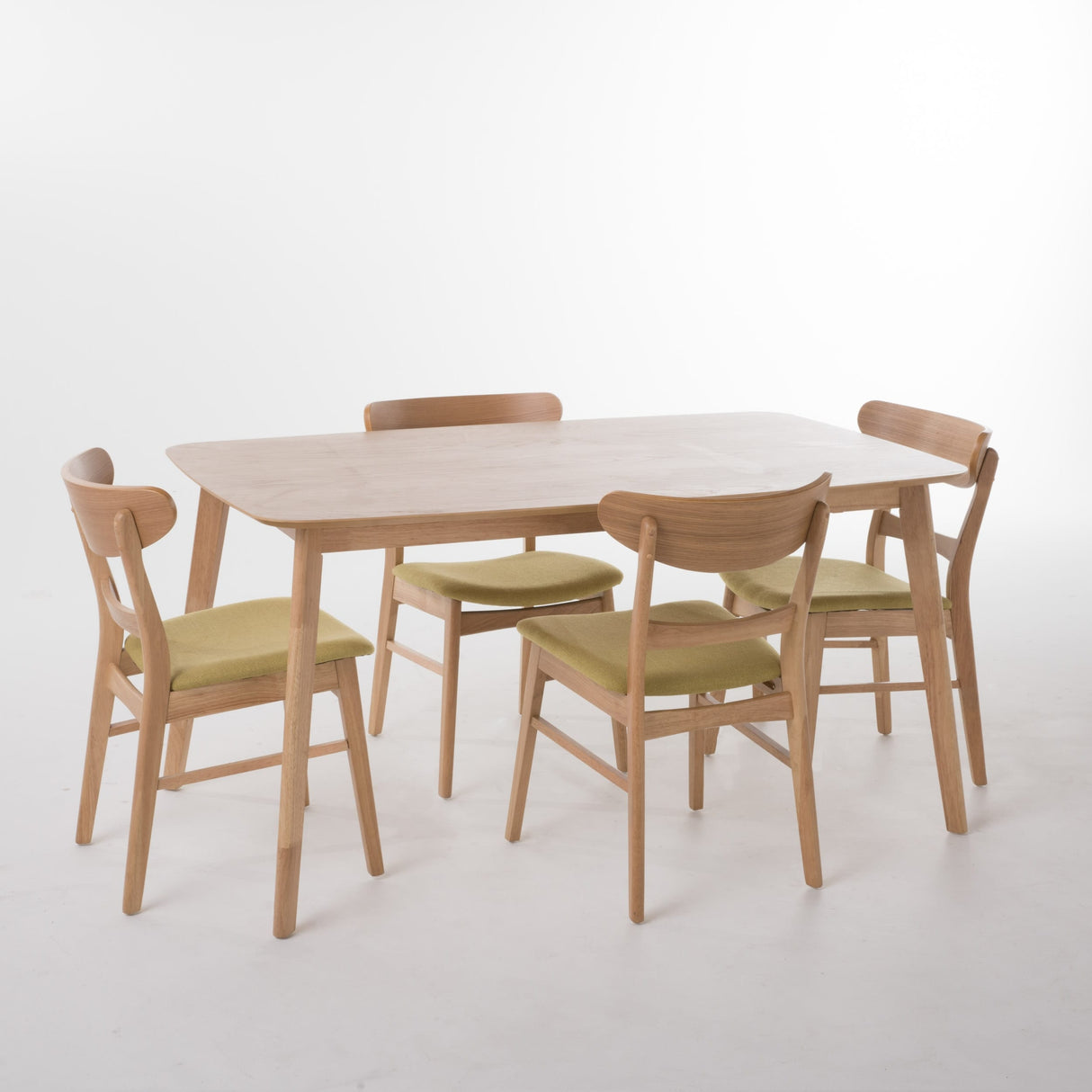Bryner Mid-Century Modern 5 Piece Dining Set by Christopher Knight Home
