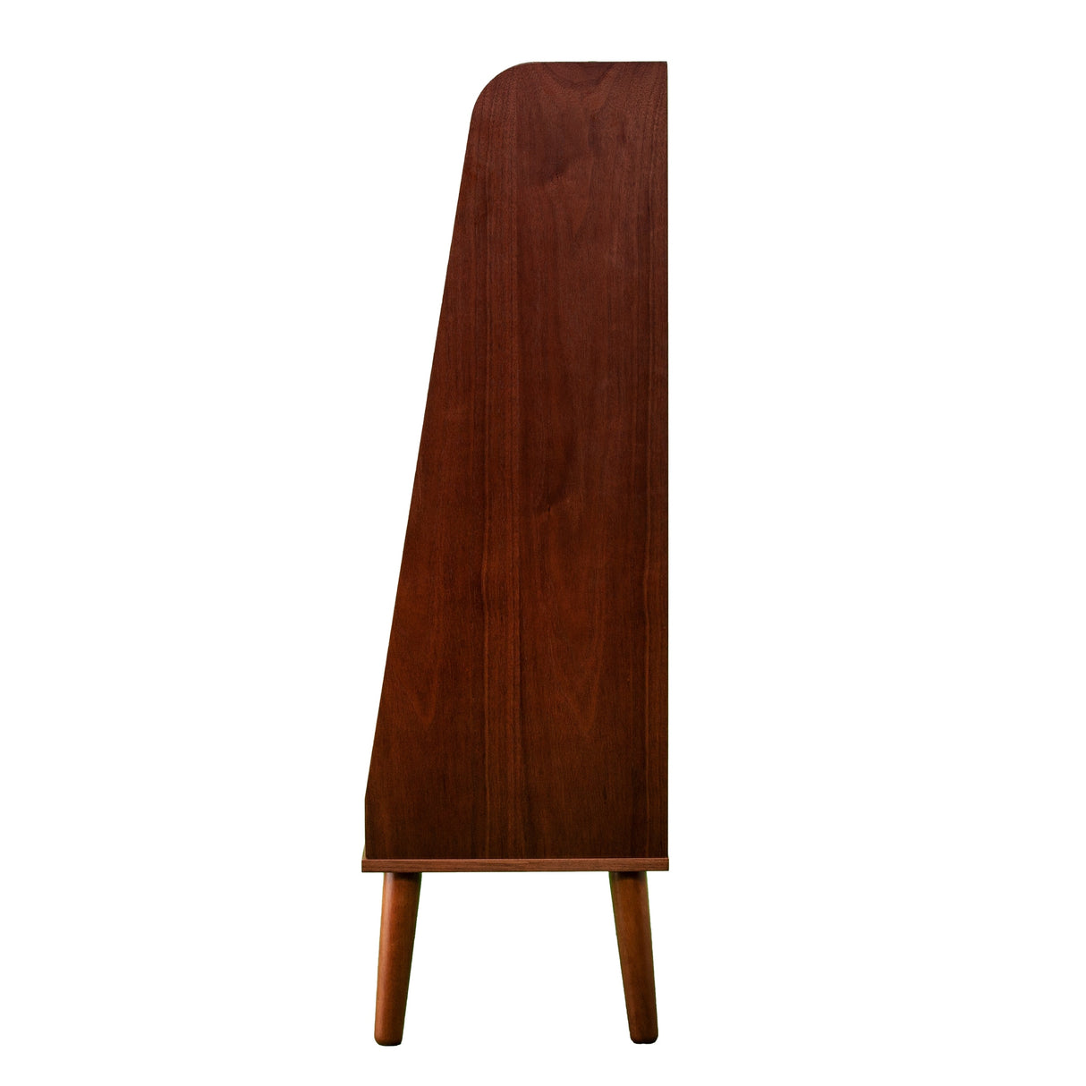 SEI Furniture Barrencroft Mid-century Modern Wood Leaning Ladder Bookcase